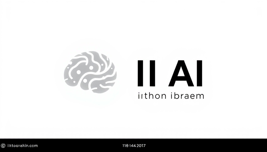 AI innovation logo with brain and digital elements.