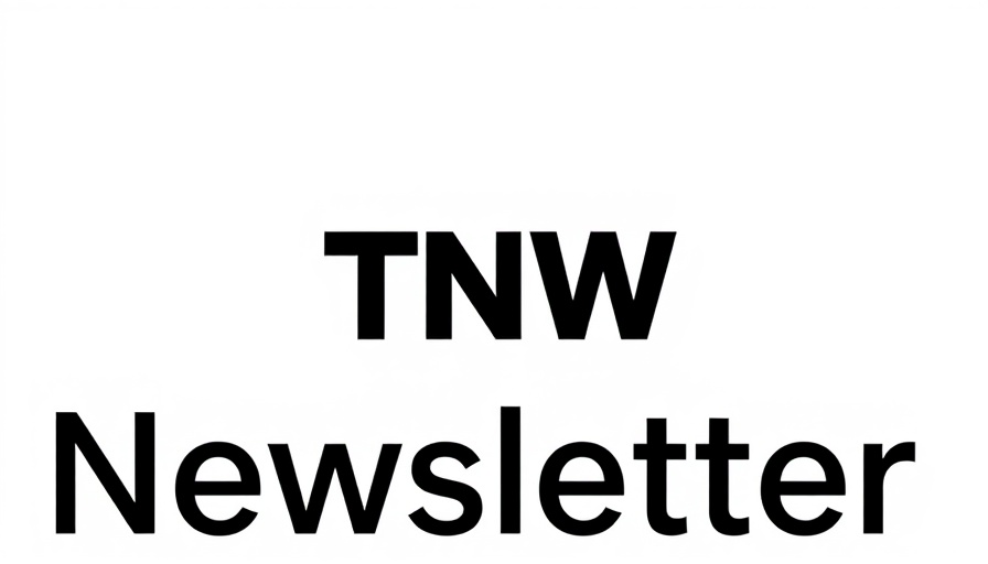 TNW Newsletter logo in bold black font on white background