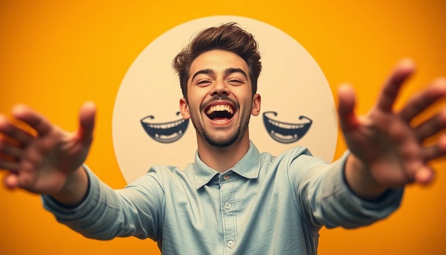 Joyful young man in vibrant pop-art style, Interview tips inspiration