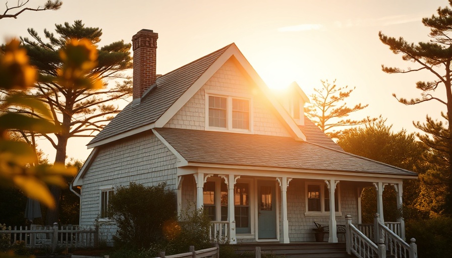 Charming coastal house with widow's walk showcasing architectural history.