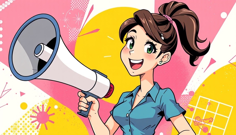 BTL Marketing Strategies illustrated with an animated woman and megaphone.