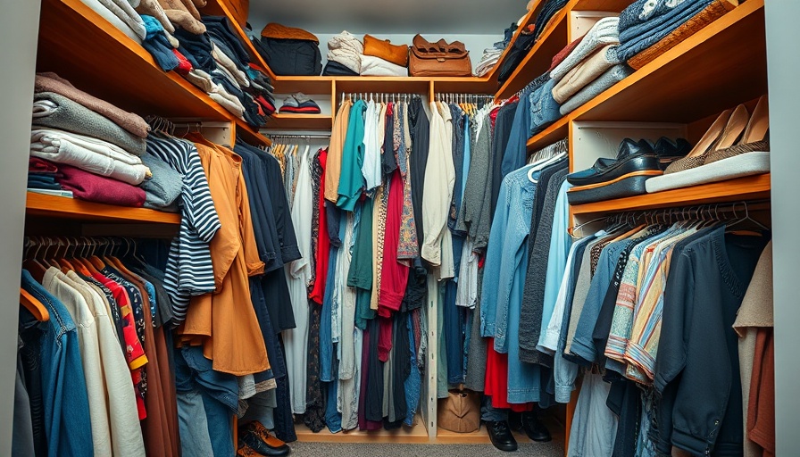 Clever closet storage hacks with cluttered closet organized creatively.