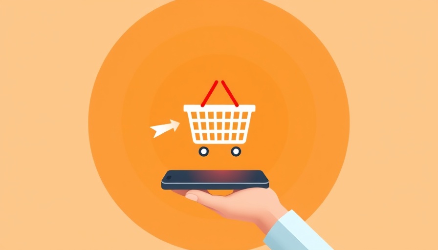 Social media's impact on online shopping visualized.