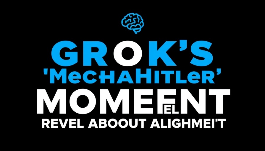 Bold graphic text on AI alignment issues with AI brain logo.