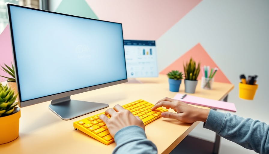 Modern workspace showcasing a CRM interface for best CRMs for landscaping businesses in 2025.