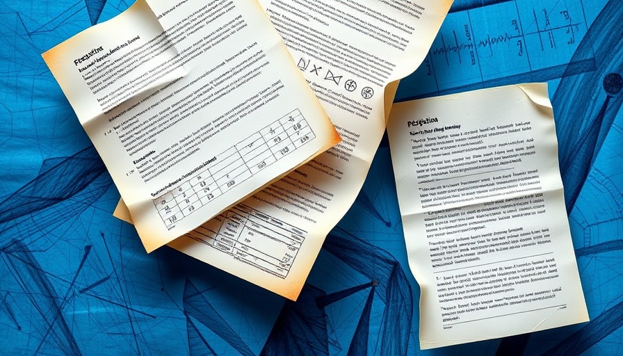 AI models and retracted scientific papers concept illustration.