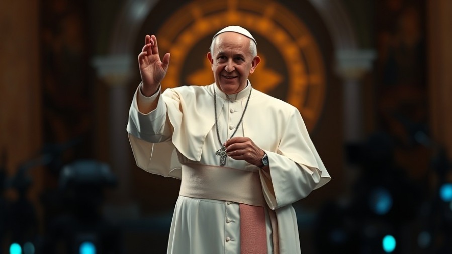 Pope warns on ethics of AI and human dignity in technology.