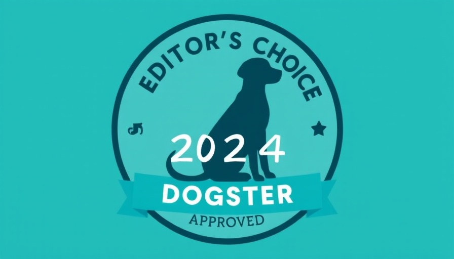 Dog Photo Contest badge with Dogster Approved logo.