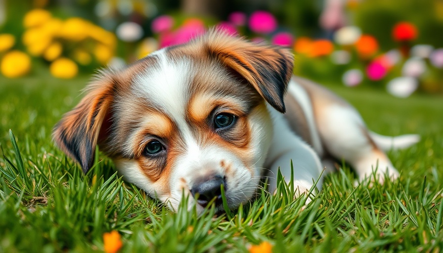 Dogster Photo Contest Winners - Playful puppy on grass, vibrant scene.