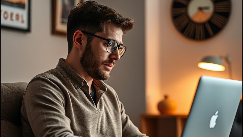 taxes reliability, focused expression, entering data with accuracy, photorealistic, open-plan office with green plants and wood finishes, highly detailed, slow-moving ceiling fans, motion blur, earthy colors, soft lighting, shot with a wide-angle lens