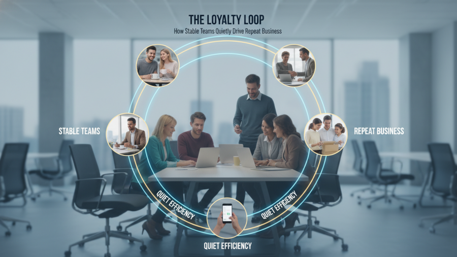 Stable teams enhance spa employee retention and boost client experience.