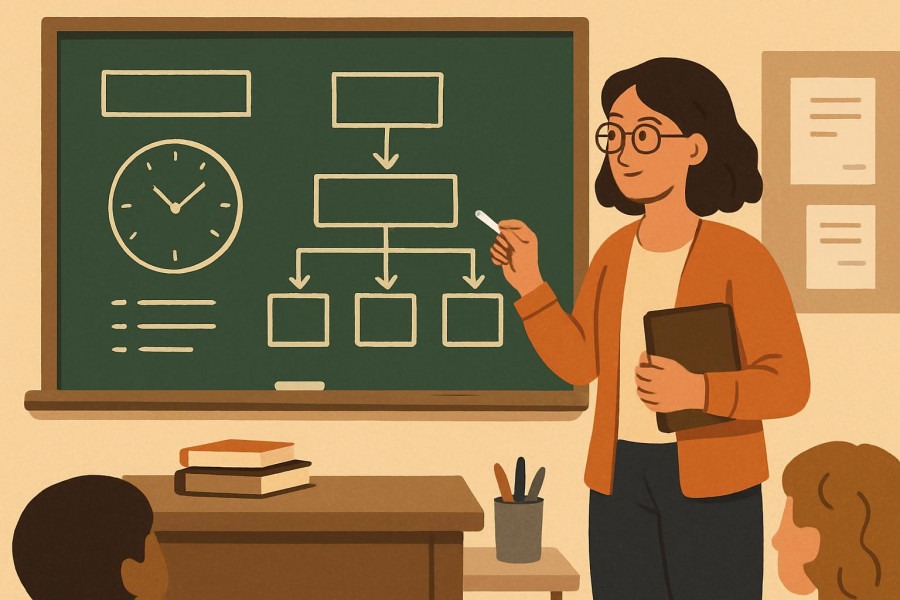 Effective content creation for educators using creative marketing technology systems.