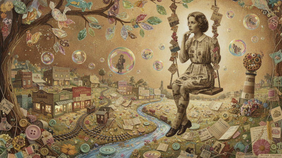 Vibrant art exhibition by local artist Suzanne Adan at Crocker Art Museum, showcasing autobiographical fantasy.