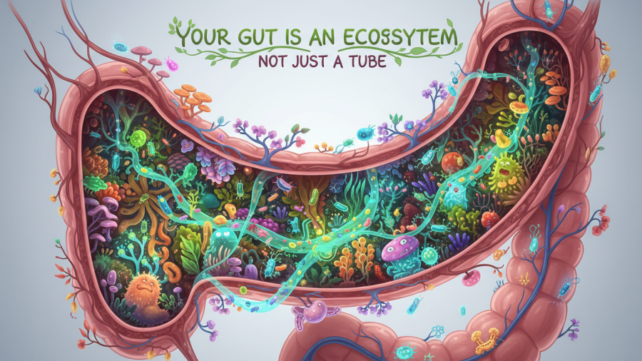 Discover holistic health and constipation relief for digestive wellness: Your gut as an ecosystem.