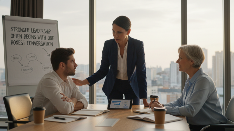 Stronger leadership in spa management through honest conversations.