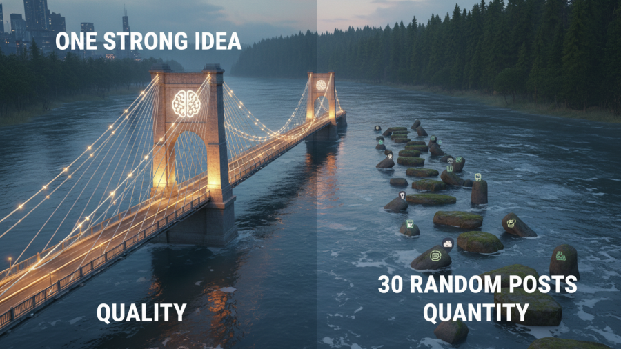 Discover how one strong idea in spa content marketing can outperform random posts.