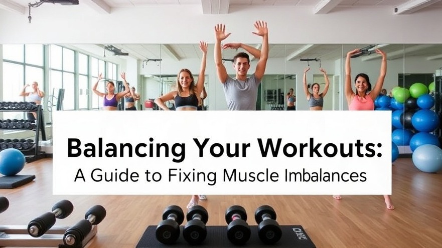 Balancing Your Workouts: A Guide to Fixing Muscle Imbalances" likely features a dynamic and motivating gym setting.The overall scene conveys a sense of energy and dedication, encouraging viewers to strive for balance and harmony in their fitness routines.