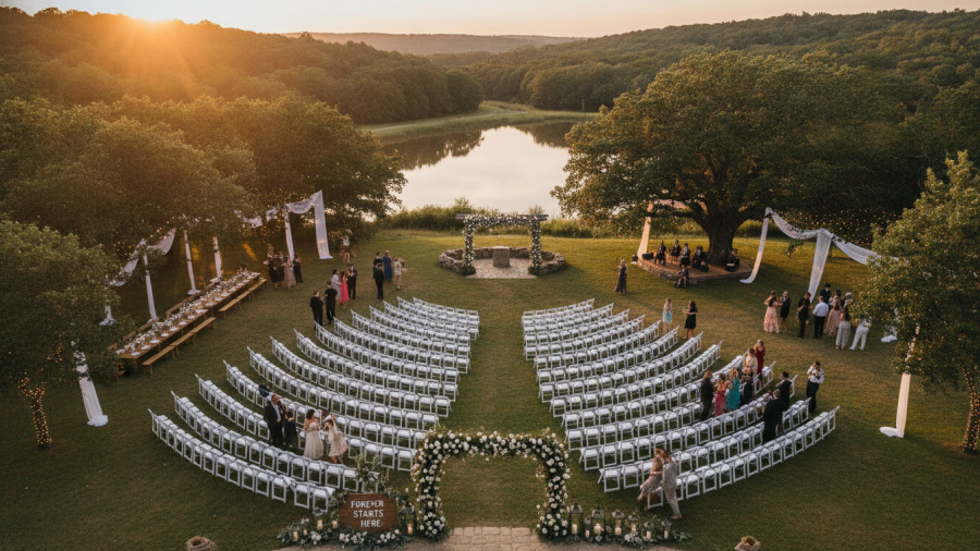 Stunning Sacramento outdoor wedding venue offering a perfect backdrop for memorable celebrations.
