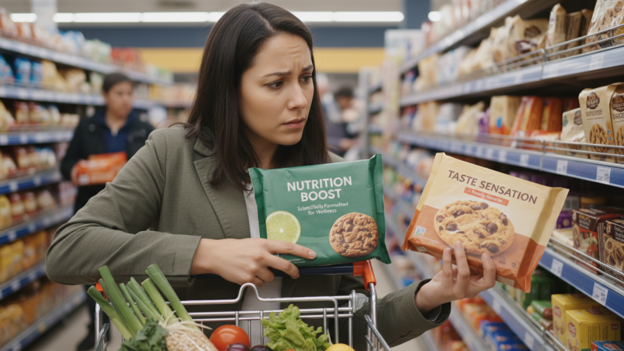 Nutrition science impacts purchases, but taste drives repeat buying decisions.