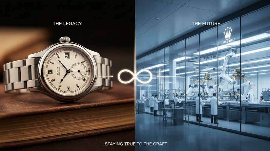 Wilsdorf's entrepreneurship showcases innovation in business and brand loyalty.