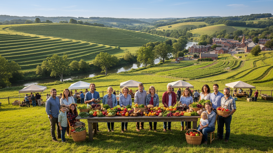 Supporting farmers enhances communities through sustainable farm to table practices.