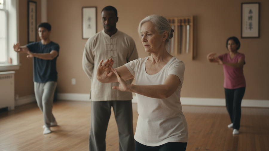 Experienced Yang-style tai chi practitioner focuses on stress relief in Sacramento.