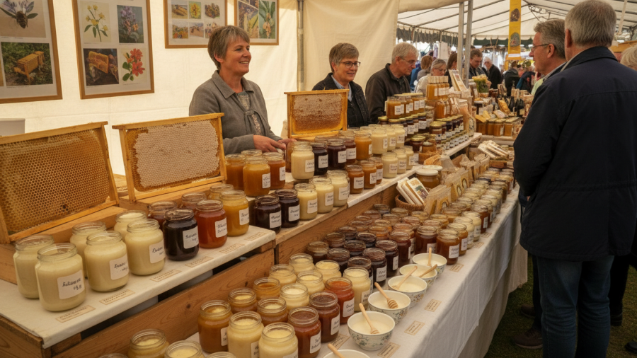 Explore diverse honey varieties and learn about their unique production.