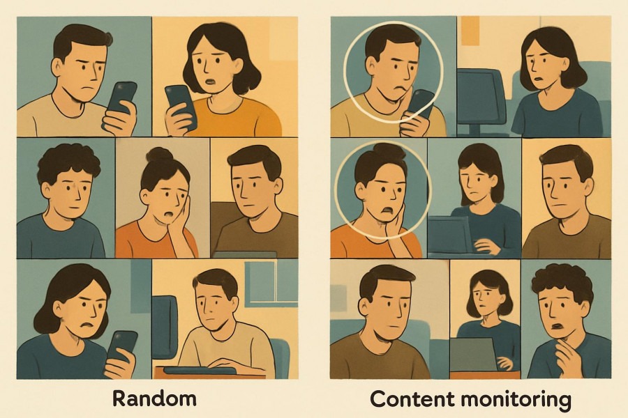 Content monitoring for day spas reveals patterns in digital engagement.