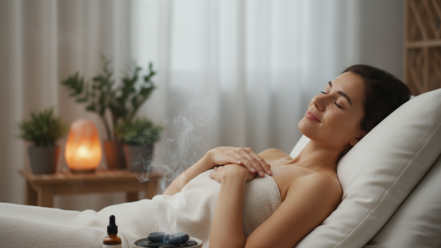 Guests eagerly anticipate relaxing spa treatments, envisioning soothing scents and warm stones.