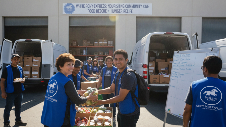 White Pony Express: Practical solutions for food recovery and waste reduction.