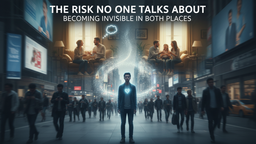 Explore the risk of invisibility in search with AI vs Google Search.