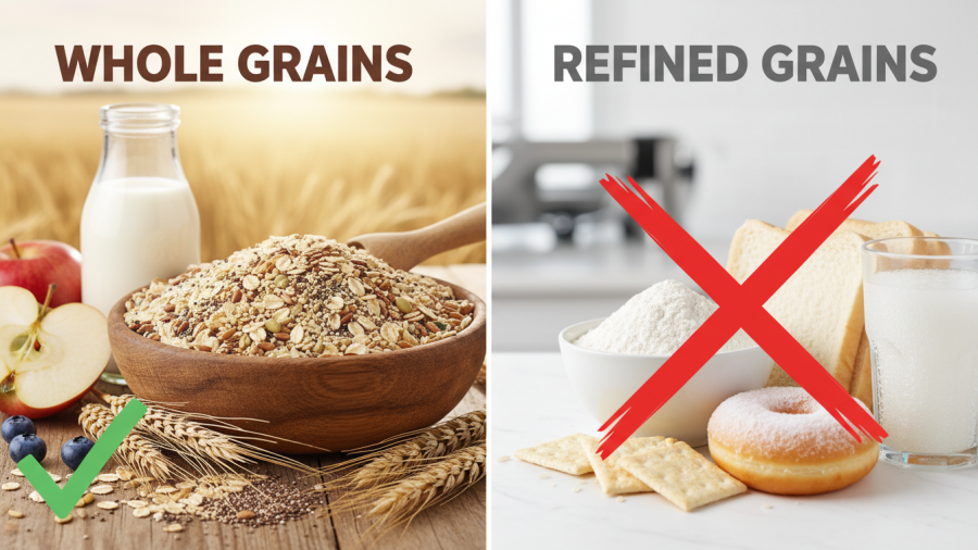 Whole grains for nourishing meals: Farm to table healthy recipes with indigenous rice.