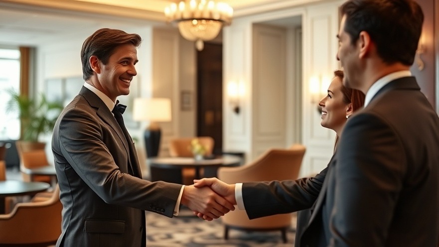Ritz-Carlton staff empowers guests with warm, confident service in an elegant lounge.