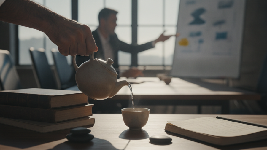 Daily self-care rituals enhance personal well-being for effective leadership.