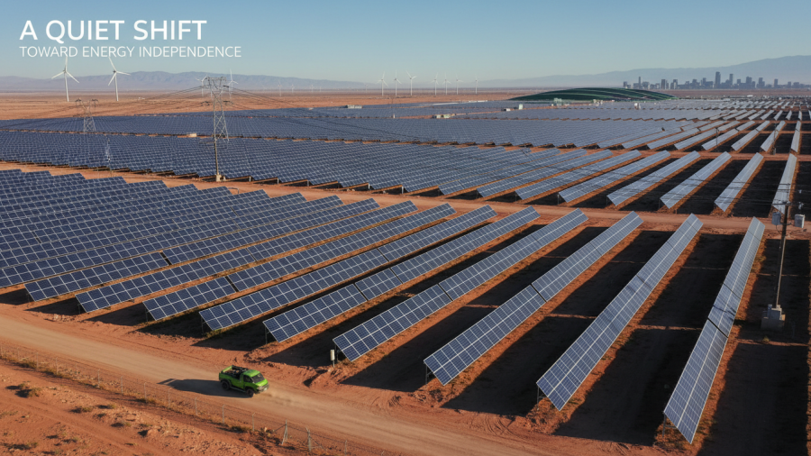 A Quiet Shift Toward Energy Independence with portable solar generators in the spotlight.