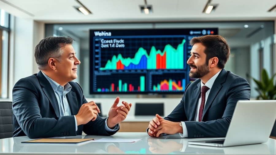 Advertisement for CFO budget strategies webinar with business leaders.