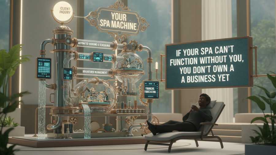 Effective spa business growth strategies to combat owner burnout.
