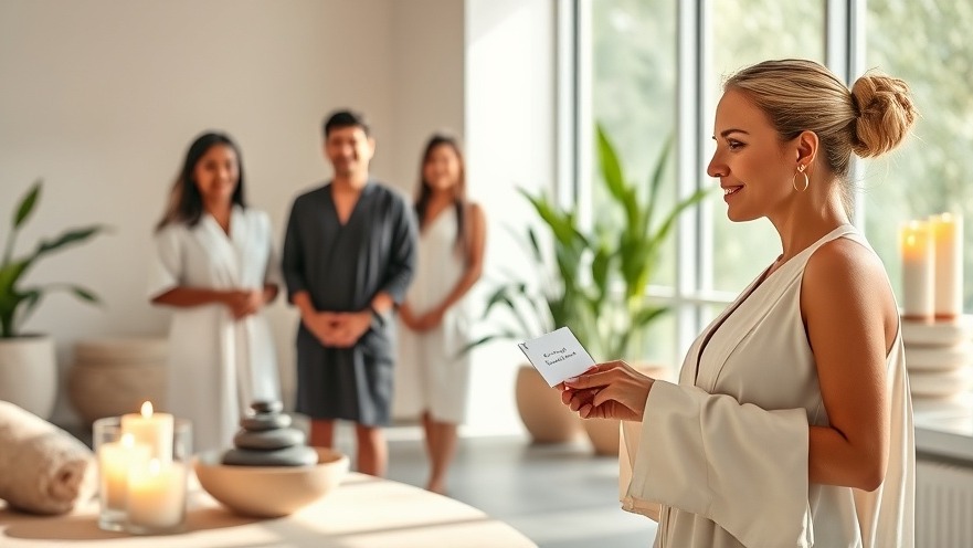 Serene spa team radiating confidence and care in a tranquil environment.