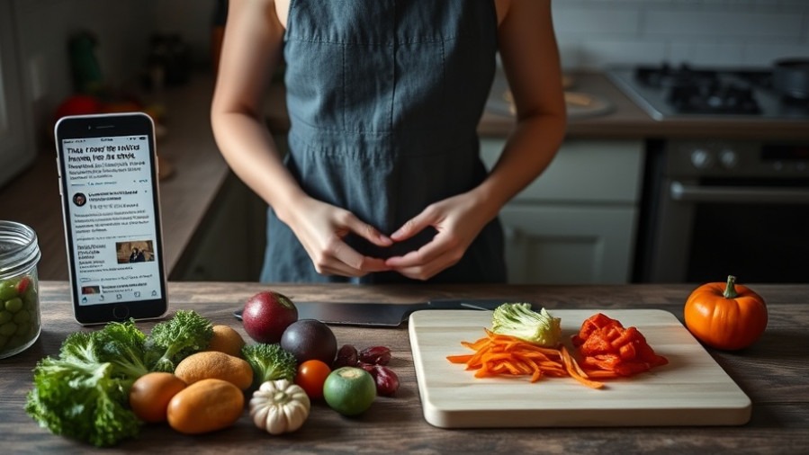 A serene kitchen with fresh vegetables, showcasing healthy eating and local ingredients.