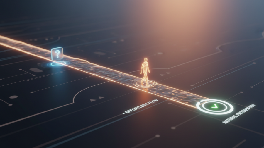 Client ease in website navigation inspires natural commitment and satisfaction.