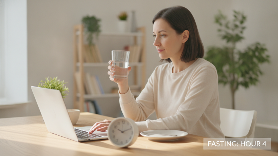 First day of a fast: energy from glucose, exploring benefits of 72 hour fast.