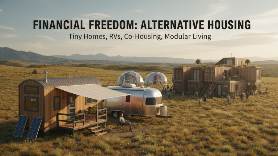 Explore sustainable living lifestyle through financial freedom and eco-friendly home choices.