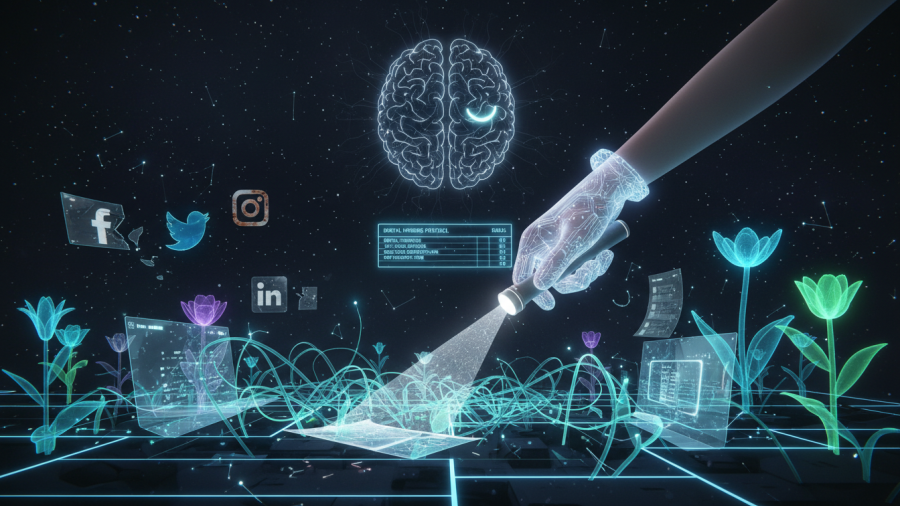 AI-driven discovery in branding through clean, consistent content and trust signals.