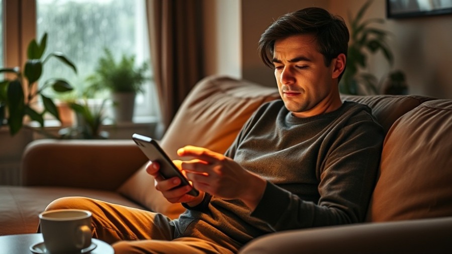 A person expressing emotional resilience, reflecting in a cozy living room amidst mindfulness practices.