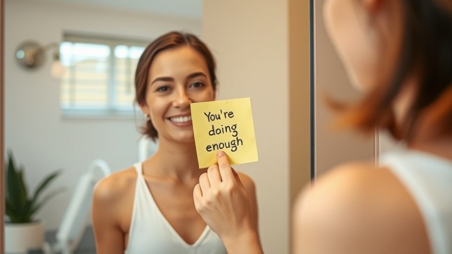 A woman embraces personalized nutrition, reflecting confidence and mental well-being.