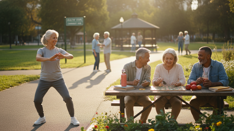Healthy aging through cardiovascular health and omega-3 index lifestyle.