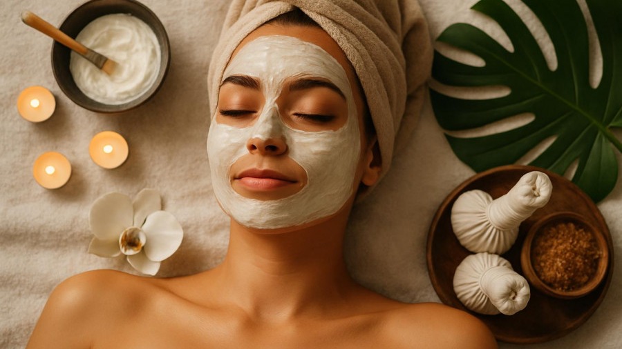 Spa sensory experience visuals for social media success.