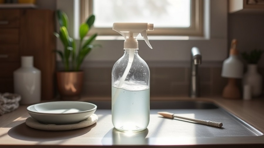 Quick and easy DIY glass cleaner for natural window cleaning.