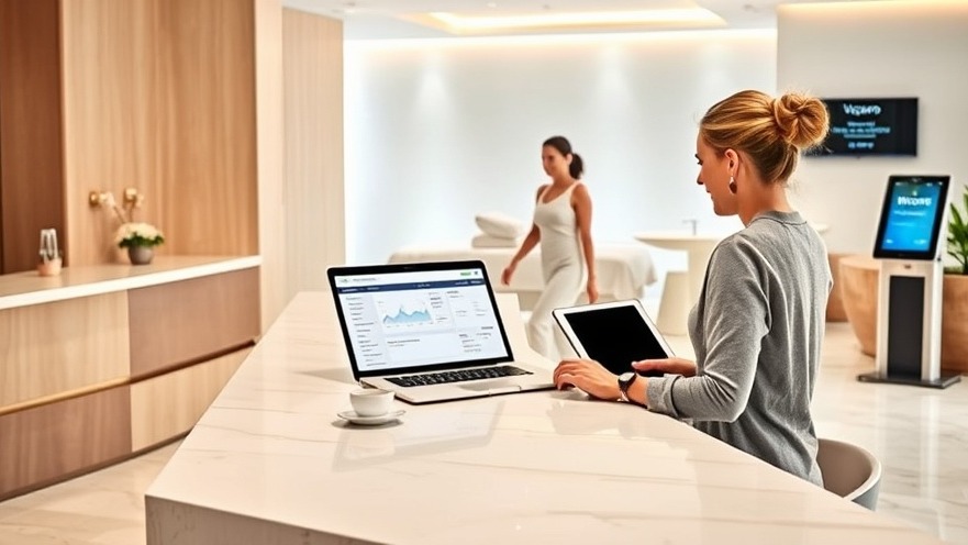 Seamless spa management with Vagaro software, promoting calm and efficiency in operations.