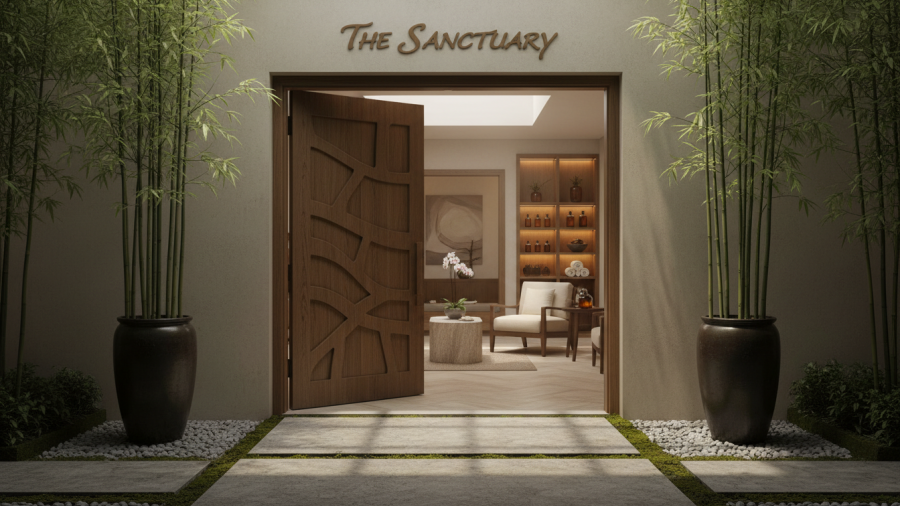 A boutique day spa experience in Boise, showcasing a calming atmosphere.